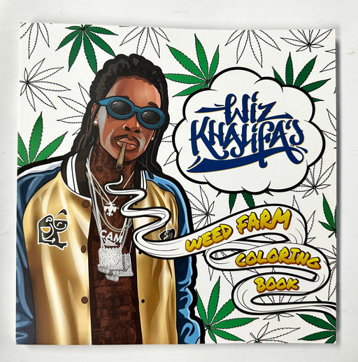 Wiz Khalifa Autographed (Signed) Weed Farm Coloring Book With JSA COA - for just $100! 
