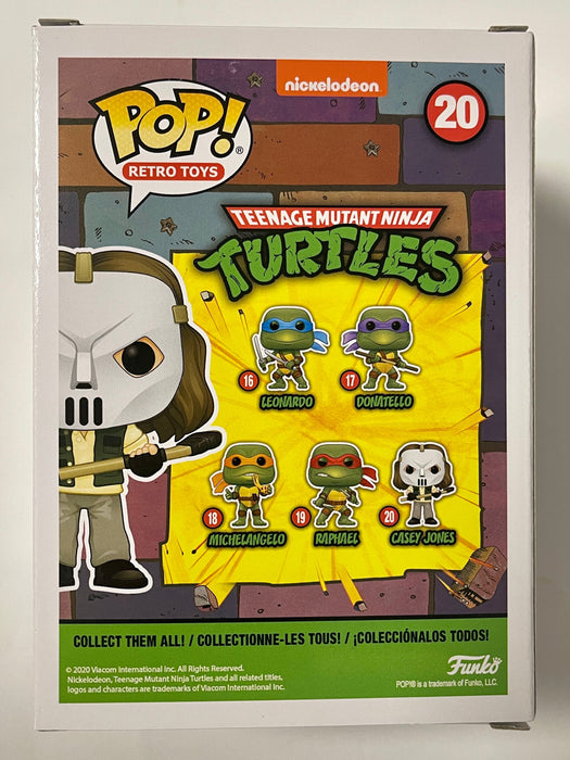 Funko Pop! Retro Toys Casey Jones #20 TMNT Teenage Mutant Ninja Turtles 2020 - for just $20! 