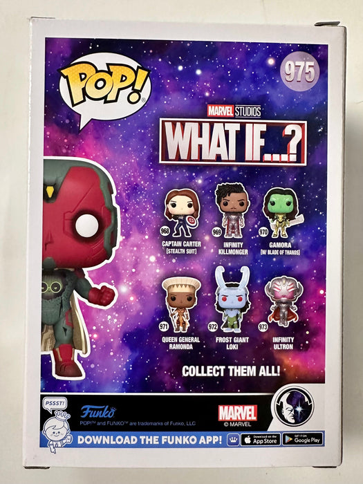 Funko Pop! Marvel Metallic Zolavision #975 Target Exclusive What If? Disney+ - for just $9! 