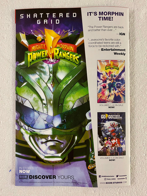Mighty Morphin Power Rangers Teenage Mutant Ninja Turtles #1 Third Print - for just $6.49! 