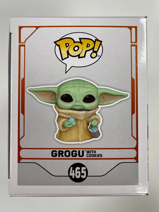 Funko Pop! Star Wars Grogu With Cookies #465 Mandalorian Baby Yoda Child - for just $8! 