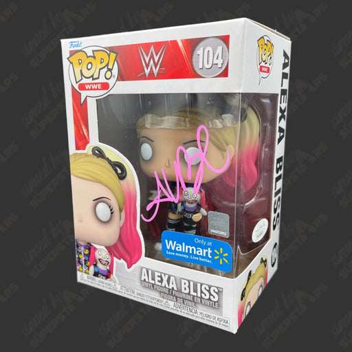 Alexa Bliss signed WWE Funko POP Figure #104 (Walmart Exclusive Lilly w/ JSA) - Premium  - Just $150! Shop now at Retro Gaming of Denver
