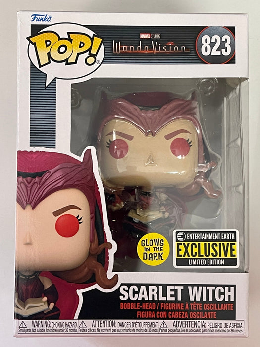 Funko Pop! Marvel Glow Scarlet Witch Levitating #823 WandaVision 2022 Exclusive - for just $15! 
