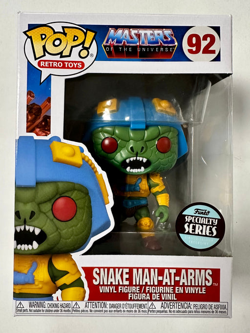 Funko Pop! Retro Toys Masters of The Universe Snake Man-At-Arms #92 Specialty Series - for just $12! 