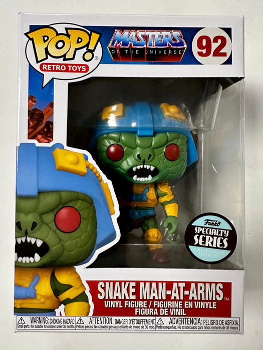 Funko Pop! Retro Toys Masters of The Universe Snake Man-At-Arms #92 Specialty Series - for just $12! 