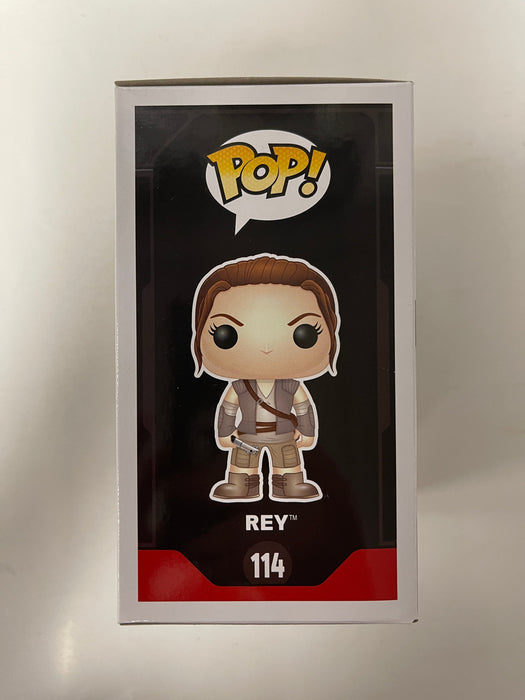 Funko Pop! Star Wars Rey With Lightsaber #114 Walgreens 2016 Vaulted Exclusive - for just $10! 