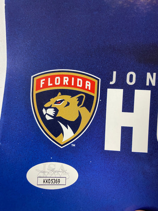 Jonathan Huberdeau signed Florida Panthers 11x17 All-Star Poster with JSA COA - for just $30! 