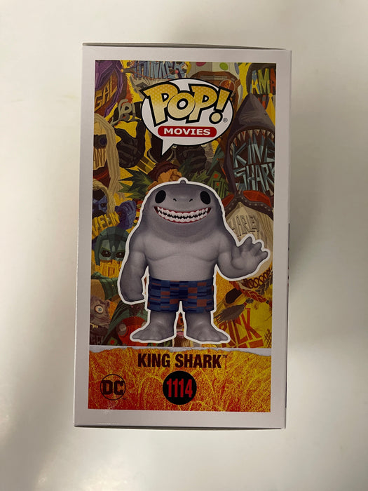 Funko Pop! Movies King Shark Waving #1114 The Suicide Squad 2021 DC Heroes - for just $13! 