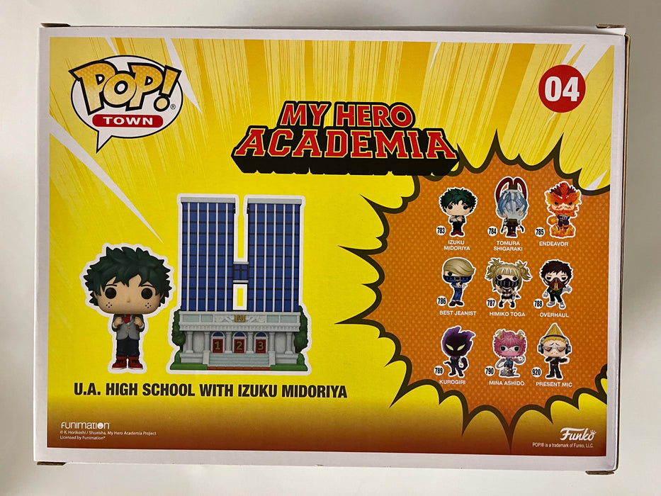 Funko Pop! Town U.A. High School With Izuku Midoriya #04 My Hero Academia Deku - for just $20! 