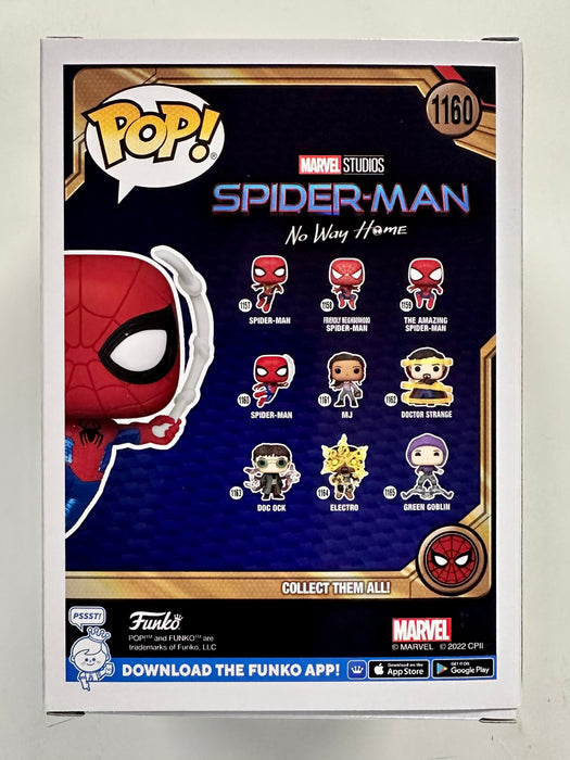 Funko Pop Marvel Metallic Spider-Man Swinging Finale Suit #1160 No Way Home 2023 - for just $15! 