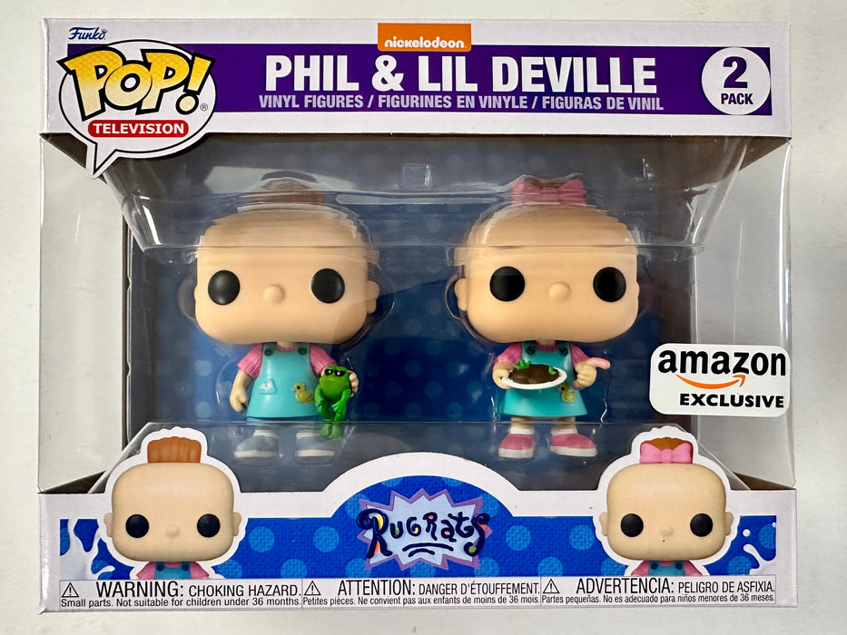 Funko Pop! Television Phil & Lil Deviille 2-Pack Rugrats 2022 Amazon Exclusive - for just $30! 
