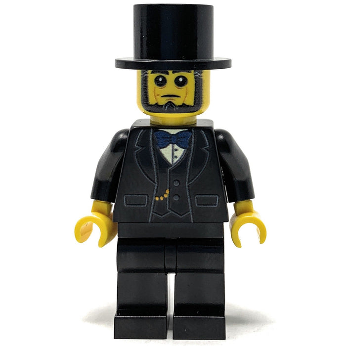 Abraham Lincoln US President Minifig (LEGO) - Premium Custom LEGO Minifigure - Just $14.99! Shop now at Retro Gaming of Denver