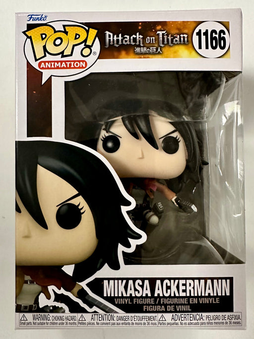 Funko Pop! Animation Mikasa Ackerman Leaping #1166 Attack On Titan AOT 2022 - for just $15! 