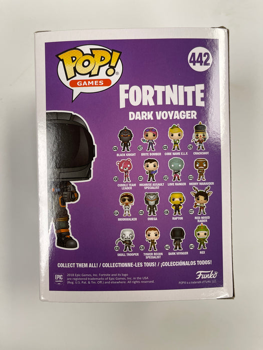 Funko Pop! Games Dark Voyager #442 Fortnite 2018 - for just $8! 