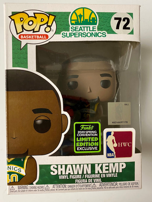 Funko Pop! NBA Shawn Kemp #72 Seattle Supersonics ECCC Shared Target Exclusive - for just $15! 