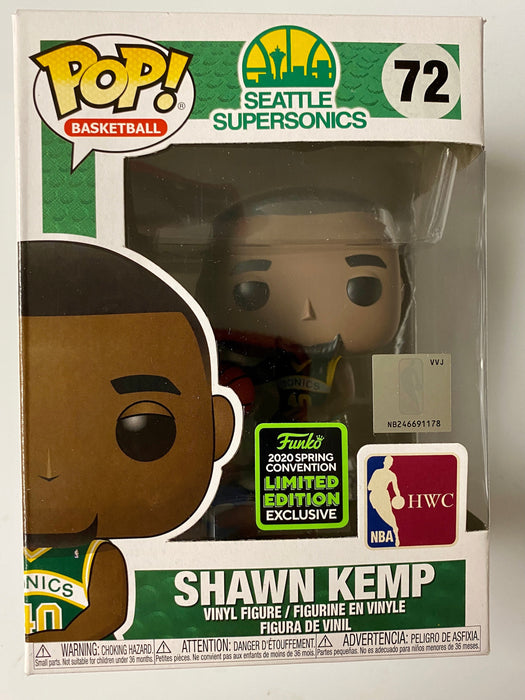 Funko Pop! NBA Shawn Kemp #72 Seattle Supersonics ECCC Shared Target Exclusive - for just $15! 