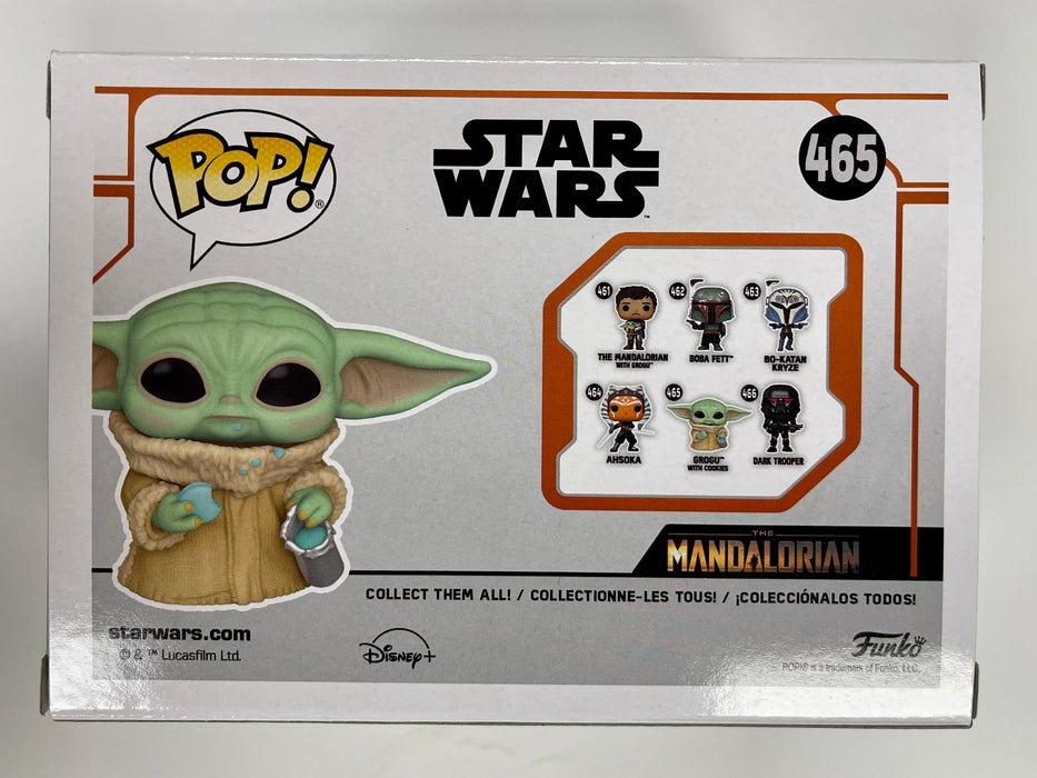 Funko Pop! Star Wars Grogu With Cookies #465 Mandalorian Baby Yoda Child - for just $8! 