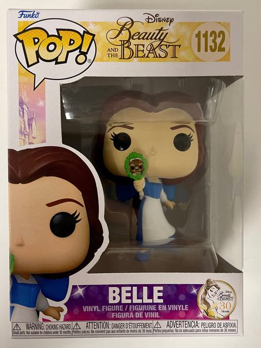 Funko Pop! Disney Princess Belle With Mirror #1132 Beauty & The Beast 2021 - for just $13! 