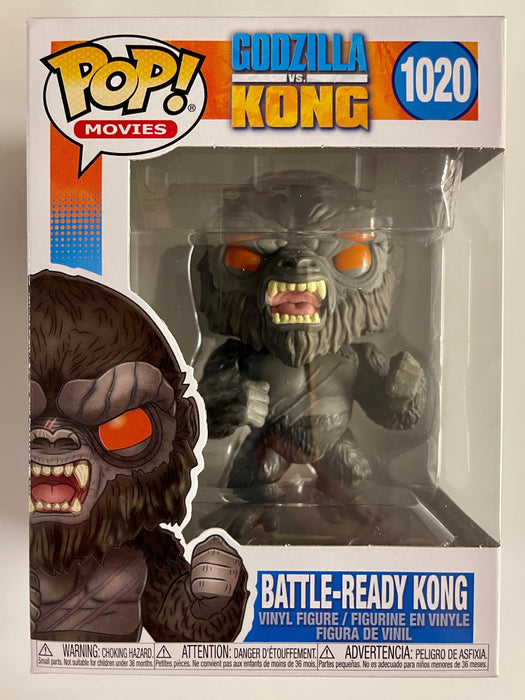 Funko Pop! Movies Battle Ready Kong #1020 Godzilla Vs. Kong 2021 - for just $10! 
