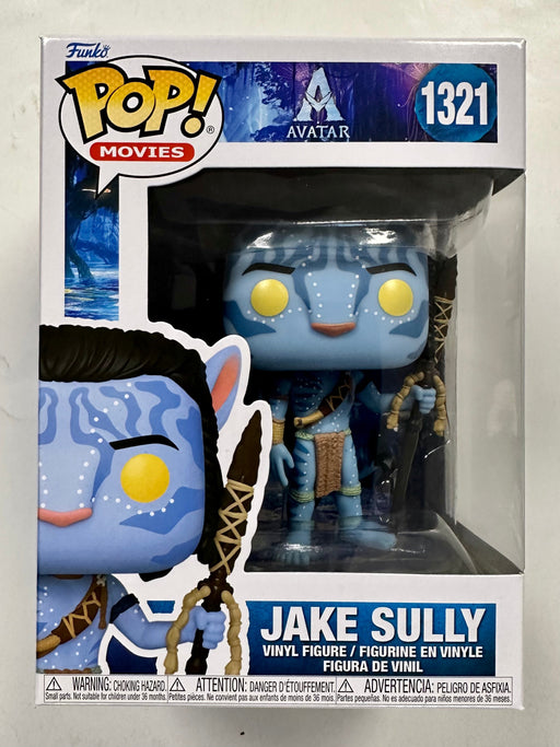 Funko Pop! Movies Jake Sully With Spear #1321 Avatar The Way Of Water 2022 - for just $13! 