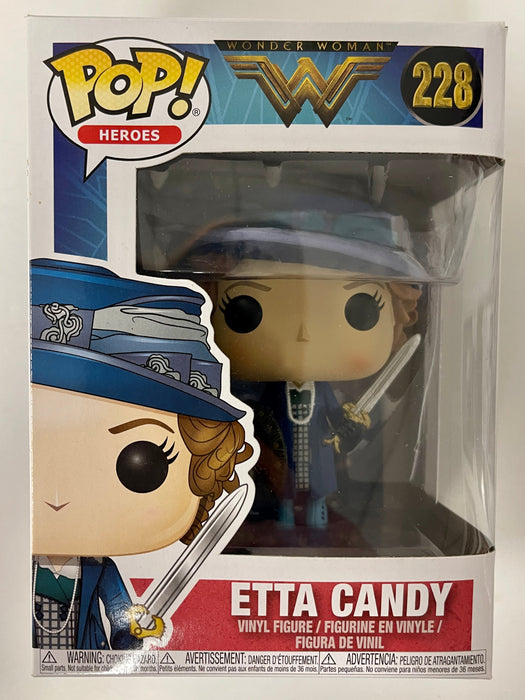 Funko Pop! DC Heroes Etta Candy W/ Sword & Shield #228 Wonder Woman 2017 - for just $8! 