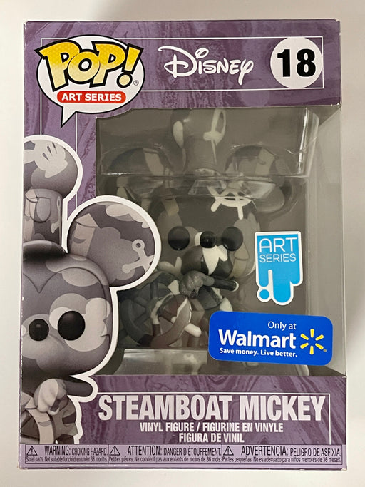 Funko Pop! Disney Steamboat Mickey #18 Art Series Walmart 2021 Exclusive - for just $15! 