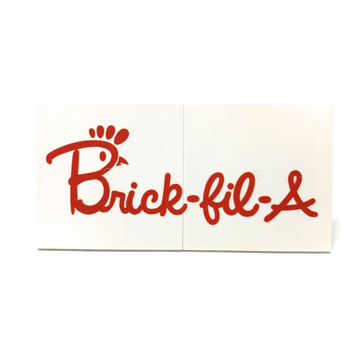 Huge Brick-Fil-A 6x12 Sign (LEGO) - Premium Custom Printed - Just $9.99! Shop now at Retro Gaming of Denver