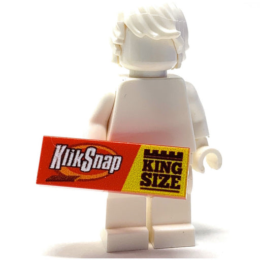 Klik Snap Candy (King Size) Printed 1x3 Tile (LEGO) - Premium  - Just $1.50! Shop now at Retro Gaming of Denver