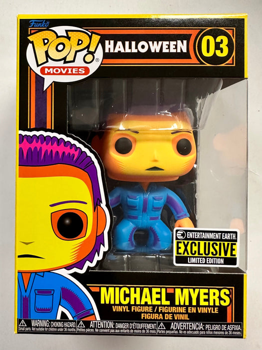 Funko Pop! Movies Blacklight Michael Myers With Knife #03 Halloween EE Exclusive - for just $15! 