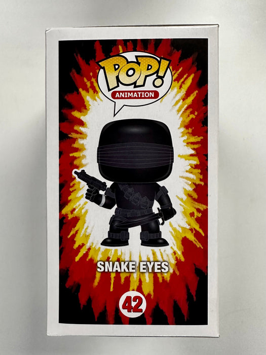 Funko Pop! Animation Snake Eyes #42 GI Joe 2015 Bait Pre-Release Vaulted Exclusive - for just $45! 