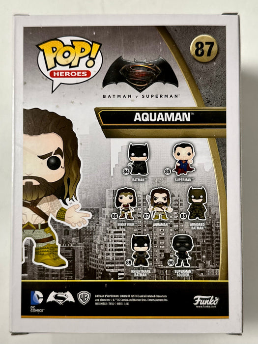 Funko Pop! DC Heroes Patina Aquaman #87 Batman V Superman 2015 Vaulted Exclusive - for just $11! 