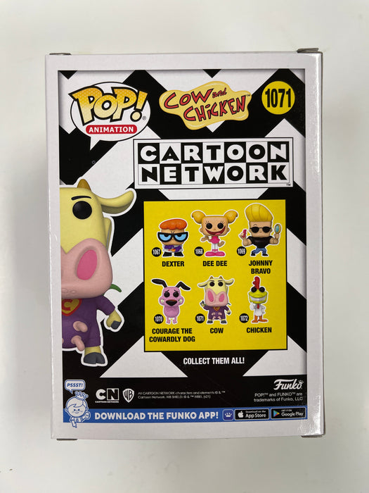 Funko Pop! Animation Super Cow #1071 Cow & Chicken Cartoon Network 2021 - for just $13! 