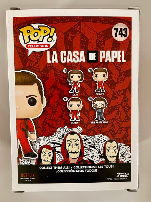Funko Pop! Television Berlin #743 La Casa De Papel Netflix Money Heist - for just $13! 
