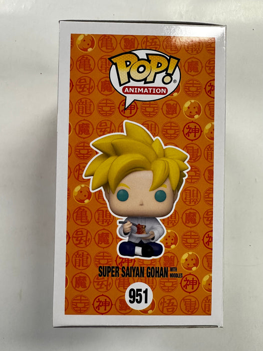 Funko Pop! Animation Super Saiyan Gohan With Noodles #951 Dragon Ball Z 2021 - for just $13! 
