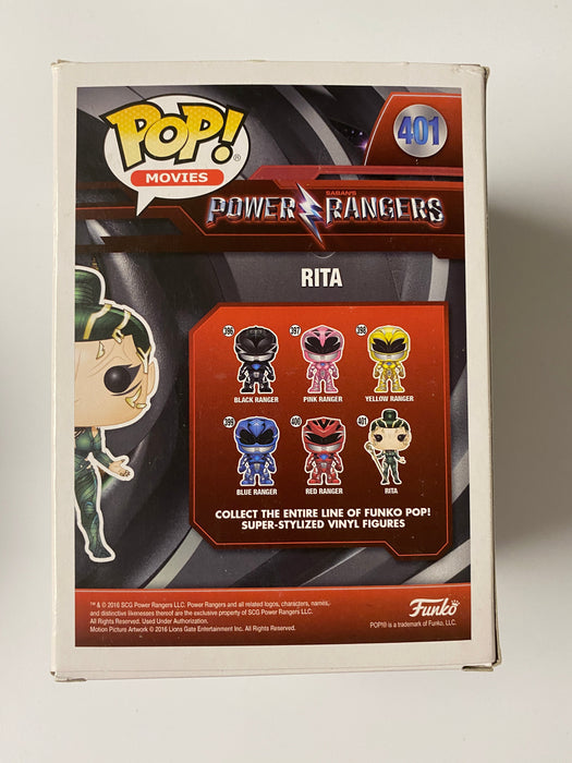 Funko Pop! Movies Rita Repulsa #401 Power Rangers Vaulted 2016 HT Exclusive - for just $12! 