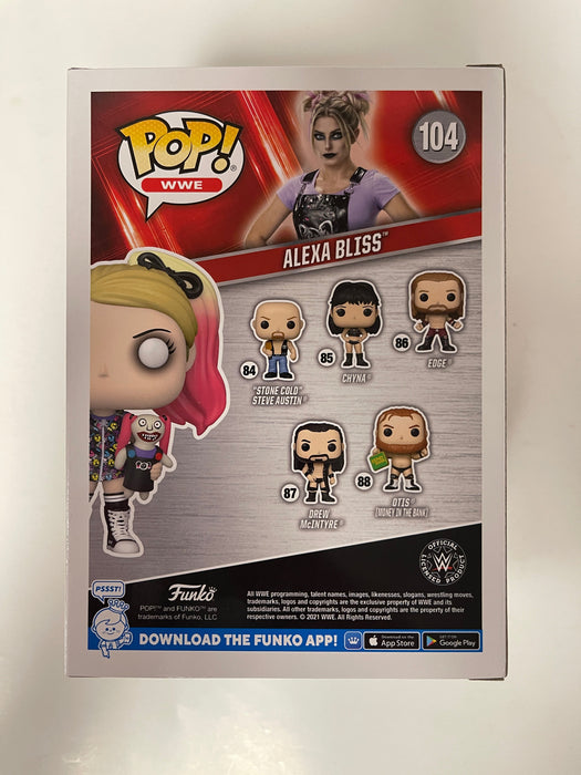 Funko Pop! WWE Diva Alexa Bliss With Doll #104 Walmart 2022 Exclusive - for just $20! 