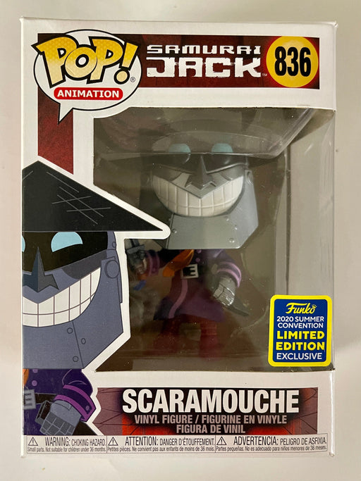 Funko Pop! Animation Scaramouche #836 Samurai Jack SDCC 2020 Summer Exclusive - for just $15! 