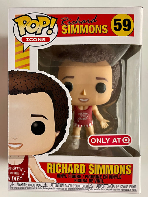 Funko Pop! Icons Richard Simmons in Red Spandex #59 Milton Teagle Sweatin Through The Oldies - for just $13! 
