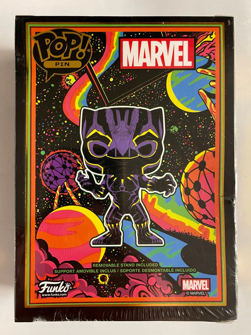 Funko Pop! Pin Marvel Black Light Black Panther Target Exclusive GITD - for just $20! 