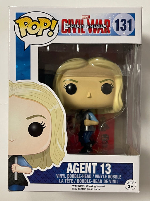 Funko Pop! Marvel Agent 13 (Sharon Carter) #131 Captain America Civil War 2015 Vaulted - for just $10! 
