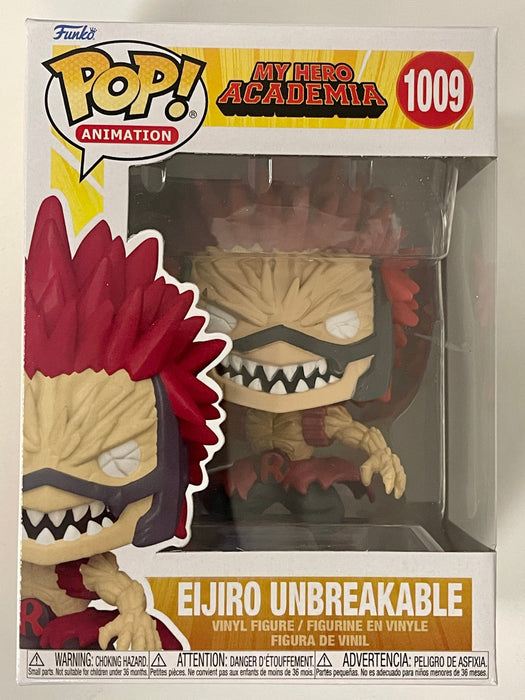 Funko Pop! Animation Eijiro Unbreakable #1009 My Hero Academia 2021 - for just $10! 