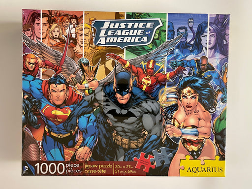 DC Comics Justice League of America 1000 Piece Jigsaw Puzzle Aquarius Turner - for just $20! 
