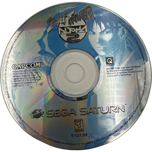 Street Fighter Alpha 2 - Sega Saturn (LOOSE) - Premium Video Games - Just $73.99! Shop now at Retro Gaming of Denver