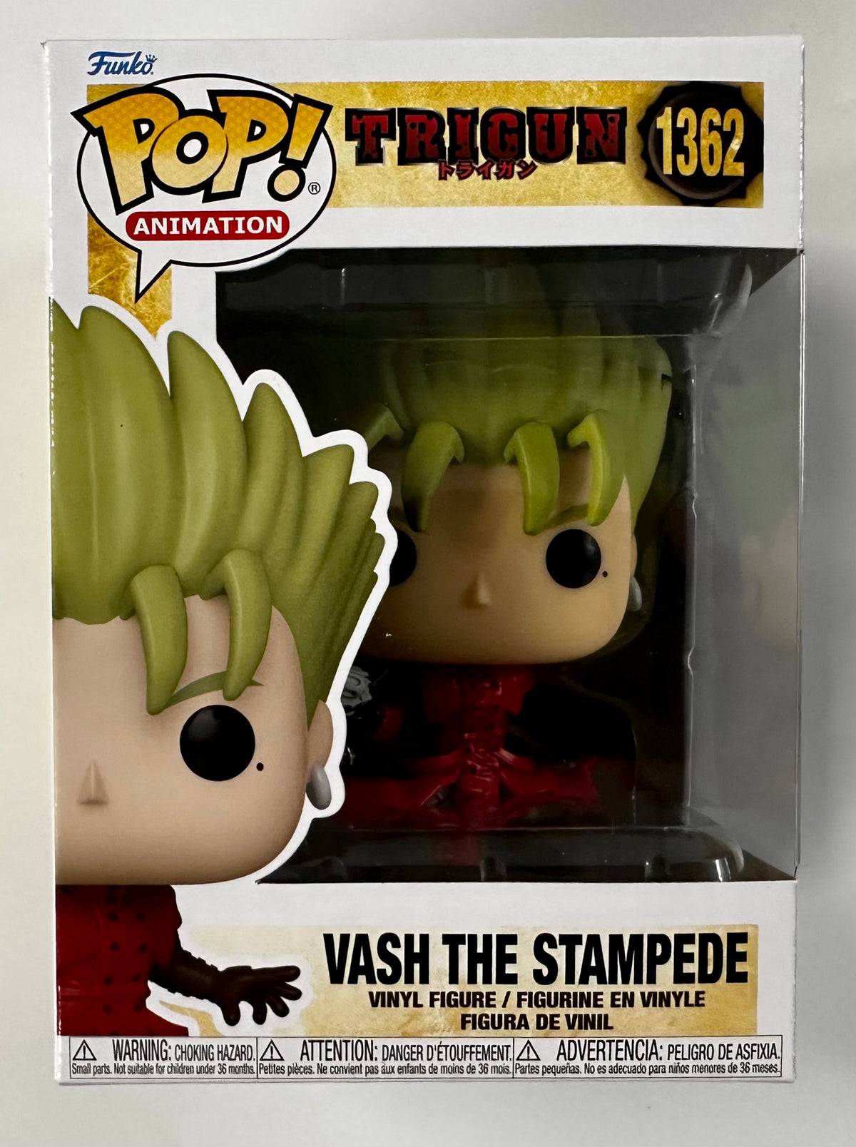 Funko Pop! Trigun – Vash The Stampede Avec Croix Du Punisher, Exclusive Shop 76740 – La Figurine Collector Qui Va Enflammer Ta Vitrine !