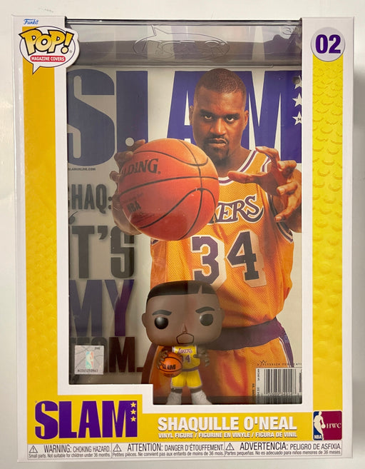 Funko Pop! Magazine Covers SLAM Shaquille O'Neal #02 NBA Los Angeles Lakers 2022 - for just $20! 