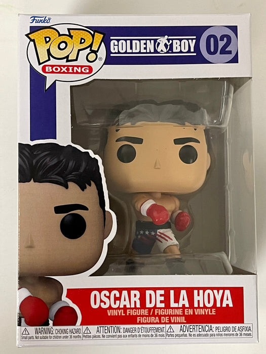 Funko Pop! Boxing Oscar De La Hoya #02 Golden Boy 11 Time Champion 2021 - for just $13! 