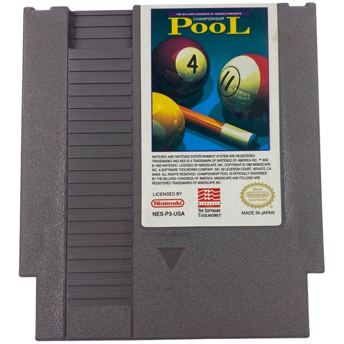 Championship Pool - NES - Just $43.99! Shop now at Retro Gaming of Denver