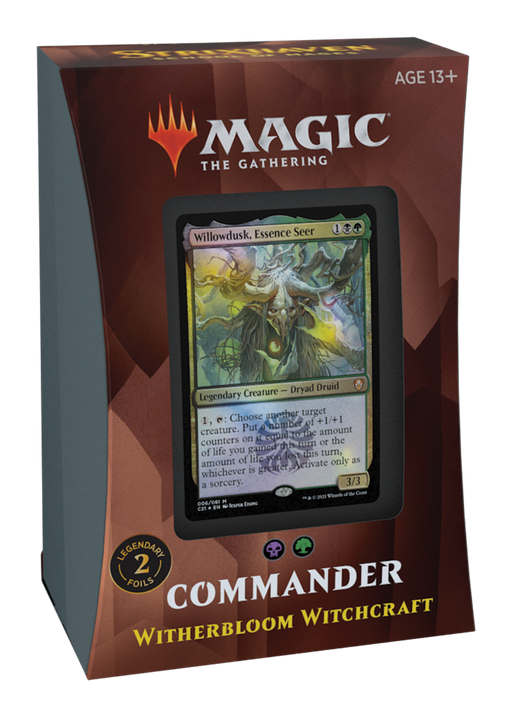 Magic: the Gathering - Strixhaven Witherbloom Witchcraft Commander Deck - for just $45! 