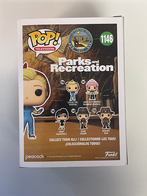 Funko Pop! Television Leslie The Riveter #1146 Parks & Recreation 2021 - for just $13! 
