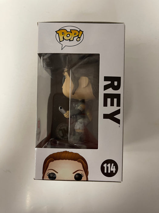 Funko Pop! Star Wars Rey With Lightsaber #114 Walgreens 2016 Vaulted Exclusive - for just $10! 